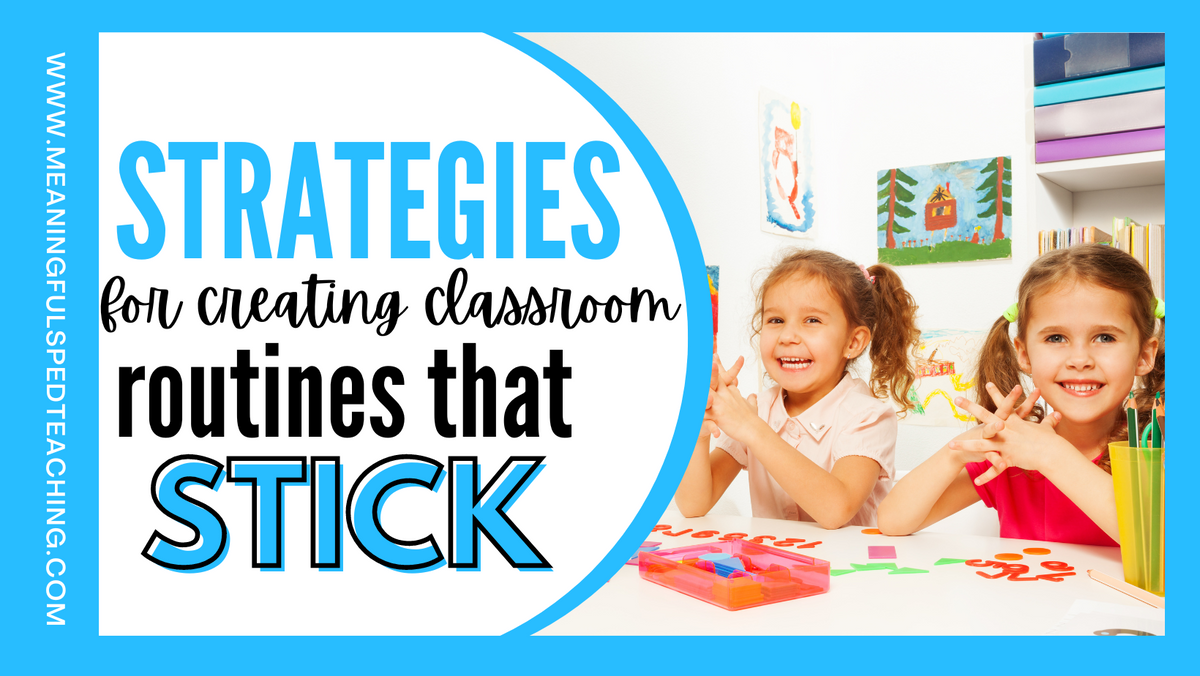 Meaningful Sped Teaching Educational Resources