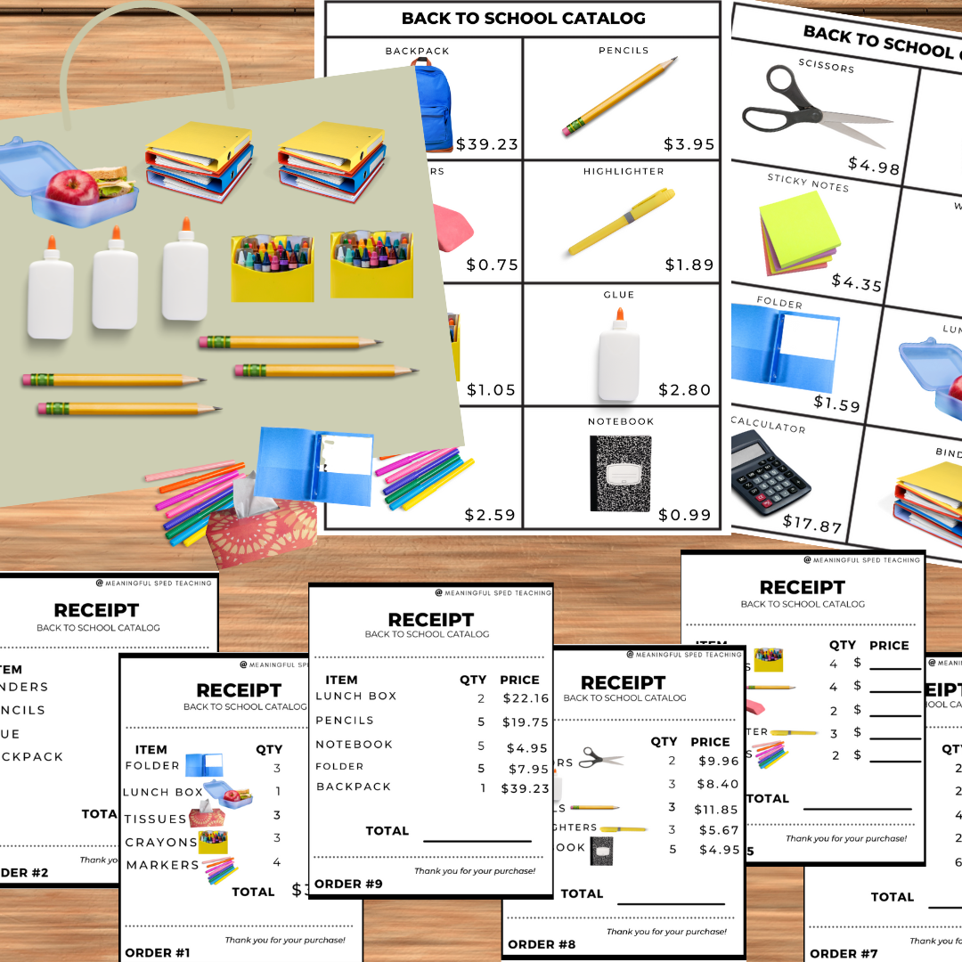 Functional Life Skills Curriculum for Special Education Class Full Year Bundle